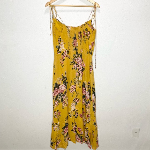 Reformation Enva Maxi Dress In Anjelica 10 NWT - Picture 6 of 11